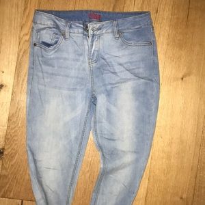 light washed kids jeans